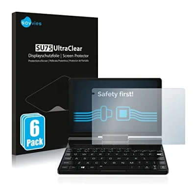 Abbildung von Savvies 6 Stück Schutzfolie für GPD Pocket 3 Displayschutz Folie Ultra Transparent