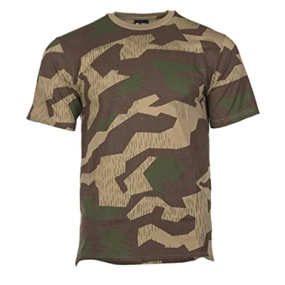 Abbildung von Mil Tec Unisex T shirt 11012026 Shirt, Tarn Splinter, L EU