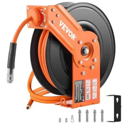 Abbildung von VEVOR Druckluftschlauch Schlauchtrommel Schlauchaufroller 300PSI 9,52mmx15,24m