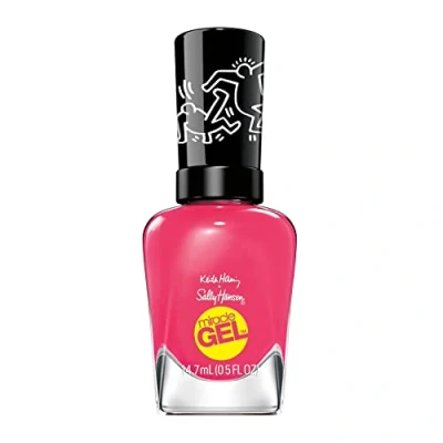 Abbildung von Sally Hansen Miracle Gel x Keith Haring Nagellack 923 Pop H art