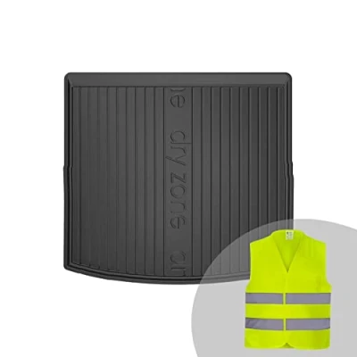 Abbildung von FROGUM DryZone Gummimatte Ganzjährige Praktische Auto Kofferraummatte Kofferraumwanne passend für SEAT Leon III ST 2012 2020 Hohe Kante Robust und langlebig