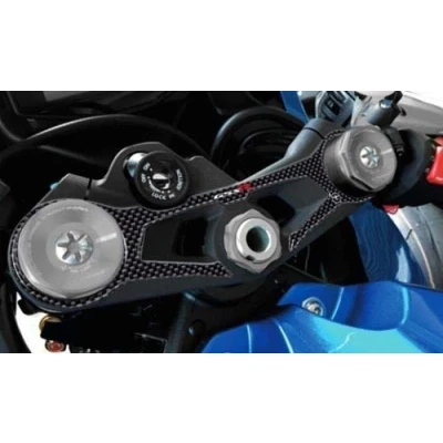 Abbildung von labelbike 3D Gelharz Aufkleber für Motorrad Lenkblech kompatibel mit Suzuki GSXR 1000 ab 2017