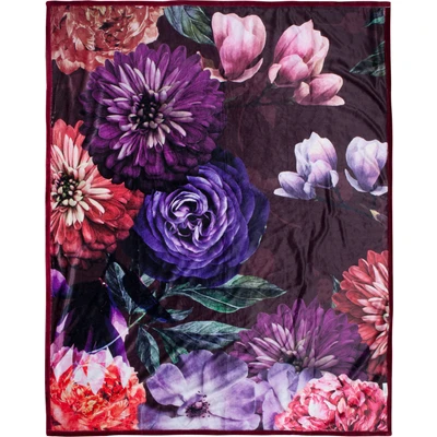 Abbildung von Descanso Plaid &quot;Bloomie&quot;, Super weich, Kuscheldecke