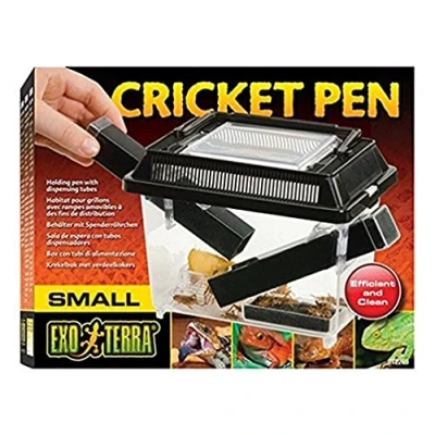 Abbildung von Exo Terrra Cricket Pen, Behälter mit Spenderröhrchen, Pflegeset für Grillen, groß, 21 x 30 19,5cm