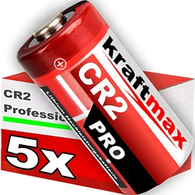 Abbildung von kraftmax 5er Pack CR2 Lithium Hochleistungs Batterie Batterie, (1 St)