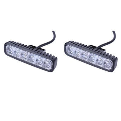 Abbildung von Greenmigo 2x 18W LED Scheinwerfer Offroad Lampe Flood Arbeitsscheinwerfer Arbeitslicht 12V 24V Zusatzscheinwerfer für Traktor Bagger SUV Wasserdicht IP67