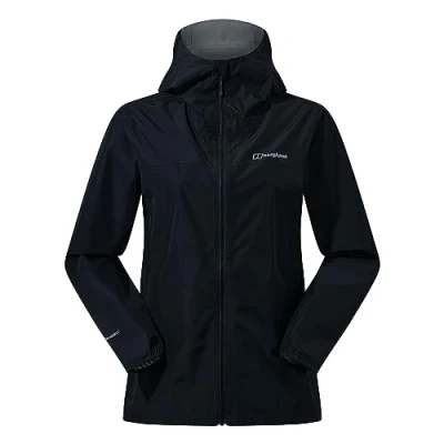 Abbildung von Berghaus Deluge Pro 3.0 Waterproof Jacke für Damen, Schwarz, 34