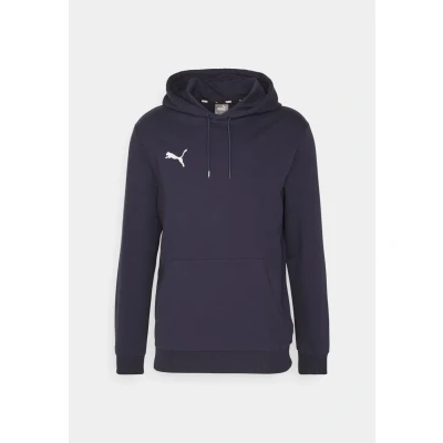 Abbildung von Puma Teamgoal Casuals Hoody Kapuzenpullover, Herren, Größe: Small, Navy/white