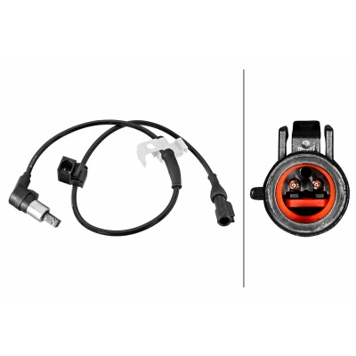 Abbildung von HELLA 6PU 358 218 691 ABS Sensor mit Klammer Induktivsensor 2 785