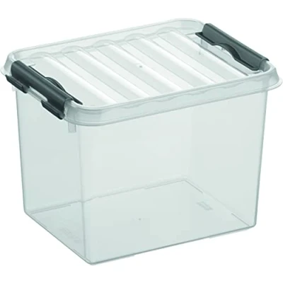 Abbildung von SUNWARE Q Line Box 3 Liter 200 x 150 140mm transparent/grau