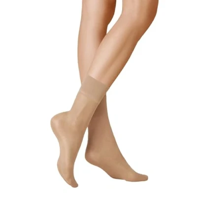 Abbildung von KUNERT Damen Söckchen Satin Look 20 druckfreier Bund DEN Teint 3520 39 42