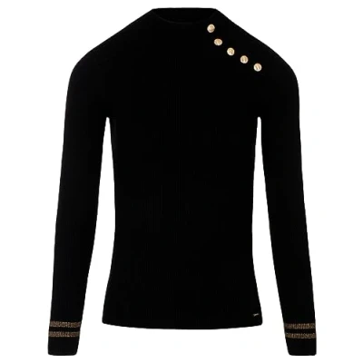 Abbildung von Morgan Mavao Strickpullover, Damen, Größe: Small, Noir