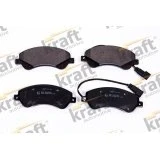 Abbildung von Bremsbelagsatz, Scheibenbremse KRAFT AUTOMOTIVE 6002307