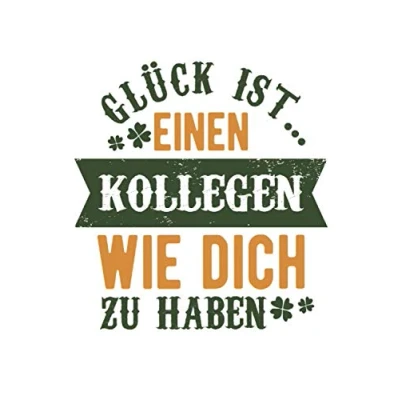 Abbildung von Glück ist einen Kollegen wie dich zu haben: Notizbuch LINIERT Geschenk Das eignet sich für die Notizen im Alltag Kollege Abschiedsgeschenk