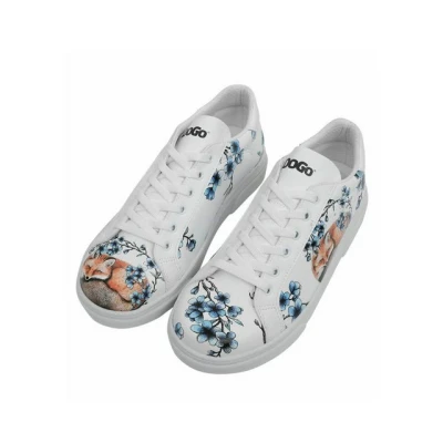 Abbildung von Dogo ACE Sneaker low, Damen, Größe: 38, Weiß blau Schuhe