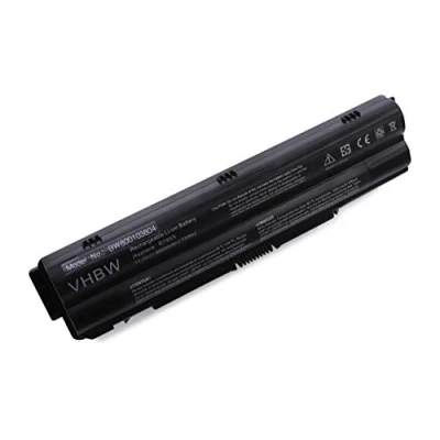 Abbildung von vhbw 1x Akku kompatibel mit Dell XPS 15, 14, 17 (L702X), (L701X), 15 (L501X), 17, 14 (L401X) Notebook (6600 mAh, 11,1 V, Li Ion)