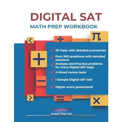 Abbildung von DIGITAL SAT MATH PREP WORKBOOK &quot;Ace the Test with Confidence&quot;