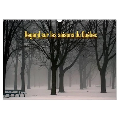 Abbildung von Regard sur les saisons du Québec (Wandkalender 2025 DIN A3 quer), CALVENDO Monatskalender
