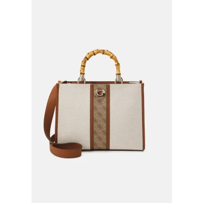Abbildung von Guess Kerima Handtasche, Damen, Größe: One Size, Natural/latte