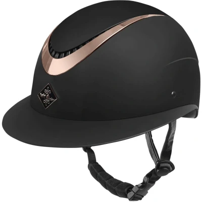 Abbildung von Fair Play Reithelm Apoleus Rosegold Wide Visor Schwarz L (58 60cm) Agradi.deVerkauft von Agradi