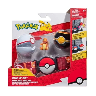 Abbildung von Pokémon Clip &#039;N&#039; Go Charmander Spielset mit Gürtel