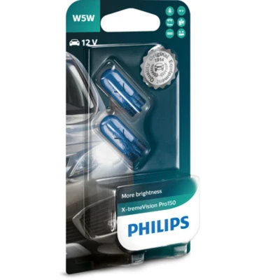 Abbildung von PHILIPS 12961XVPB2 Glühlampe, Blinkleuchte 12 5 W5W, Glassockellampe VOLKSWAGEN: Sharan I, Polo IV Schrägheck, Lupo / 3L, RENAULT: TWINGO 2