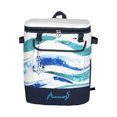 Abbildung von Anemoss Kühltasche Marine Collection Waves Kühlrucksack, Weiß