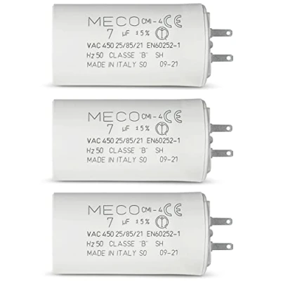 Abbildung von Kondensator 7 µF Speziell für SOMFY Rollläden mit kleinem Anschluss 2,8mm GARANTIE 1 Jahr (3)