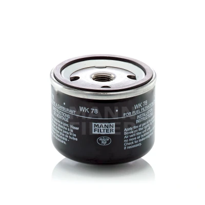 Abbildung von MANN FILTER WK 78 Kraftstofffilter Anschraubfilter
