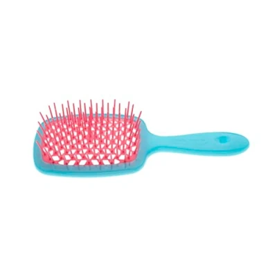 Abbildung von Jäneke SUPERBRUSH Bürste Blau/Rosa Entwirrt sanft und effektiv