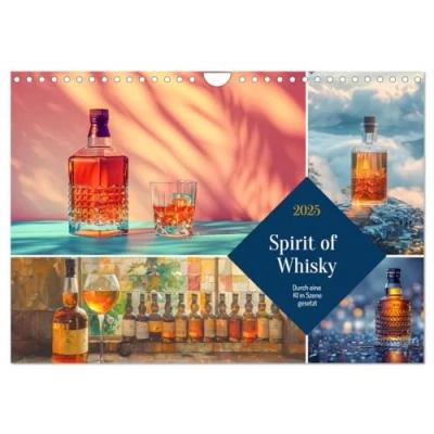 Abbildung von Spirit of Whisky (Wandkalender 2025 DIN A4 quer), CALVENDO Monatskalender