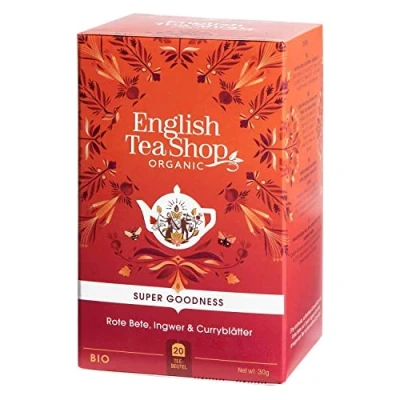 Abbildung von ETS Rote Bete, Ingwer &amp; Curryblätter, BIO, 20 Teebeutel #