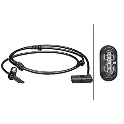 Abbildung von HELLA 6PU 012 679 461 ABS Sensor Vorderachse aktiver 4 MERCEDES BENZ: C Klasse T modell, Limousine