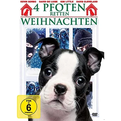 Abbildung von Vier Pfoten retten Weihnachten Ein wunderschöner Weihnachtsfilm für die ganze Familie