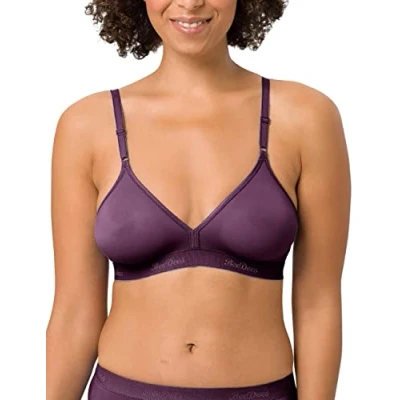 Abbildung von Beedees Softmicrofun Triangel BH, Damen, Größe: 95D, Aubergine
