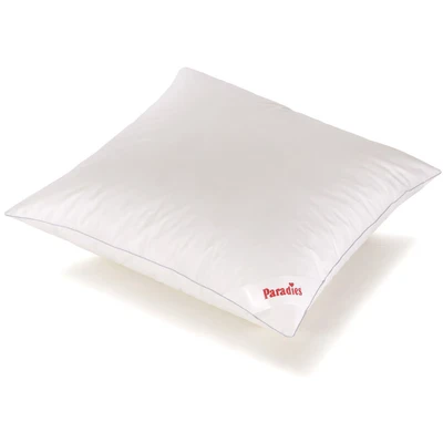 Abbildung von Paradies 3 Kammer Kopfkissen &quot;Kaja, made in Germany&quot;, Füllung: Außenkammer mit 90% Daunen, 10% Federn, Bezug: 100% Baumwolle, (1 St.), 40x80, 80x80 cm, gute Stützkraft