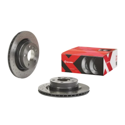 Abbildung von BREMBO 09.9793.2X Bremsscheibe 300 20 5 gelocht/innenbel. beschichtet hochgekohlt mit Schrauben BMW: 4 Coupe, 3 Limousine, Touring