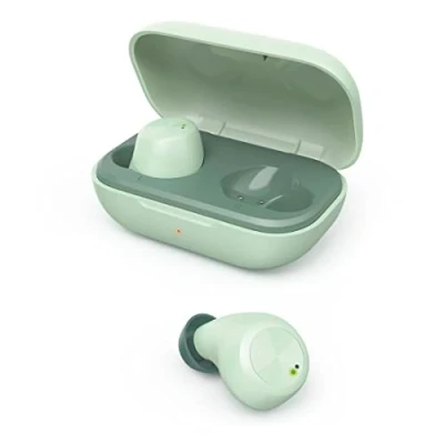 Abbildung von Hama Bluetooth Kopfhörer Spirit Chop (In Ear mit Mikrofon, True Wireless Earbuds Ladestation, IPX 4, Laufzeit 16h, kabellose Sprachsteuerung, Siri, Google) Mint