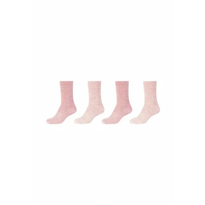 Abbildung von camano 4ER PACK Socken, Damen, Größe: 39 42, Pink dogwood