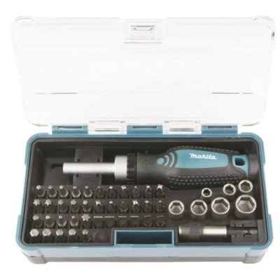 Abbildung von Makita Bit und Steckschlüsselset Ratschen + Set 47tlg
