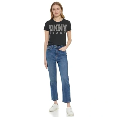 Abbildung von Dkny Damen Women&#039;s Jeans, Medium Wash Denim, 30 EU