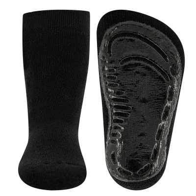 Abbildung von Ewers Softstep Plain Socken für Kinder, Größe: 17 18, Schwarz