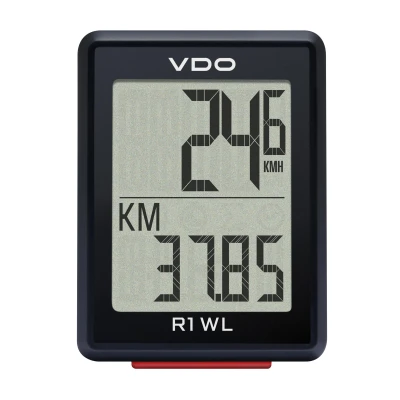 Abbildung von Fahrradcomputer VDO R1 WL ATS