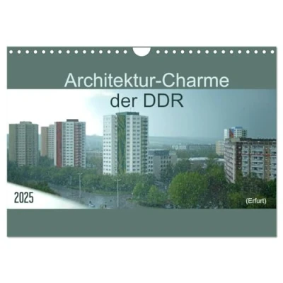 Abbildung von Architektur Charme der DDR (Wandkalender 2025 DIN A4 quer), CALVENDO Monatskalender