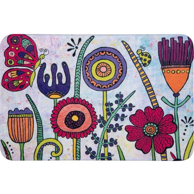 Abbildung von WENKO Badematte Rollin&#039;Art Full Bloom