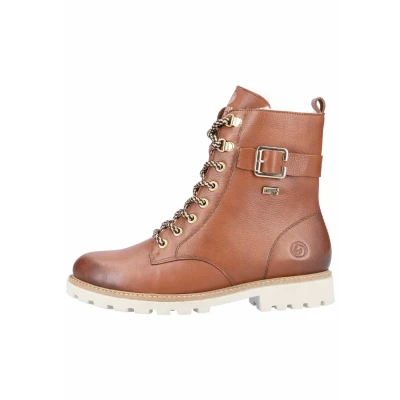 Abbildung von Remonte Schnürstiefelette, Damen, Größe: 40, Amaretto bianco Schuhe