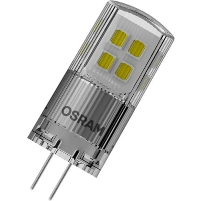 Abbildung von OSRAM Dimmbare LED Lampe PIN mit G4 Sockel, Pinlampe 2W, Ersatz für 20W Glühbirne, Warmweiß (2700K) [Energieklasse F]