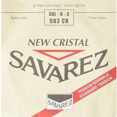 Abbildung von Savarez 656133 Saiten Für Klassik Gitarre Alliance Ht Classic 503Cr Einzelsaite G3 New Cristal High