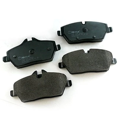 Abbildung von MEYLE 025 239 1517 Bremsbelagsatz ORIGINAL Quality Vorderachse für Verschleißwarnanzeiger vorbereitet mit Anti Quietsch Blech BMW: 1 Schrägheck