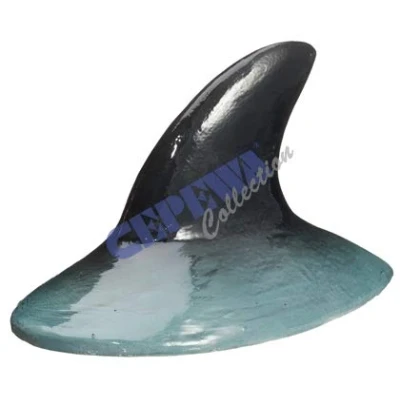 Abbildung von Cepewa 43865 Deko Haifischflosse, dunkelblau, 20cm x 13cm